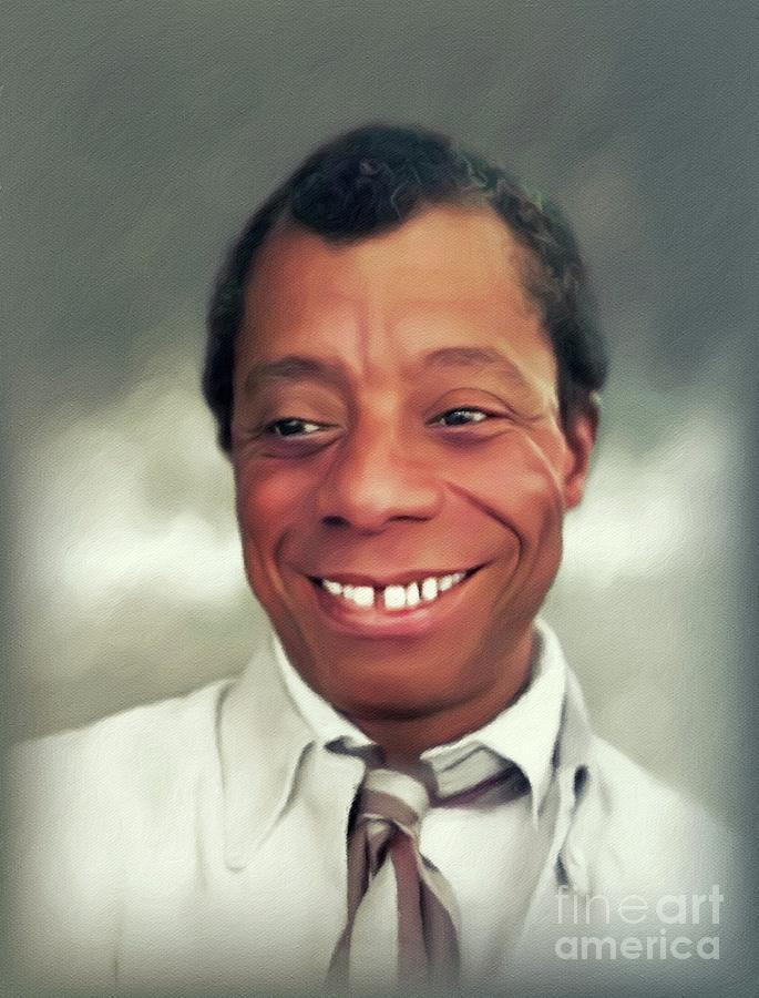 James Baldwin, Literary Legend Painting