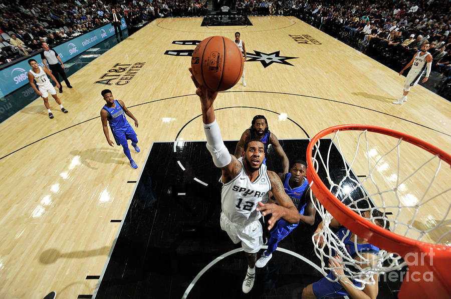 Lamarcus Aldridge Photograph by Mark Sobhani Lamarcus Aldridge Photograph by Mark Sobhani