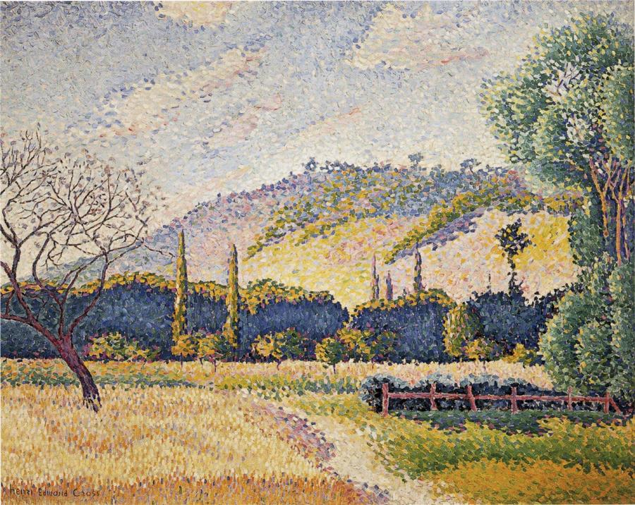  Landscape #2 Painting by Henri-Edmond Cross