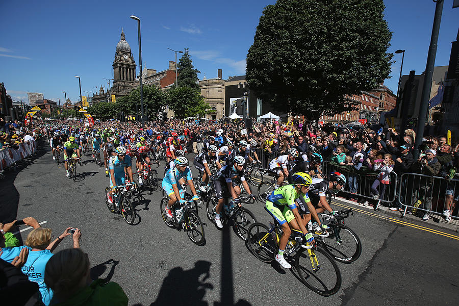 Le Tour de France 2014 - Stage One #6 Photograph by Doug Pensinger
