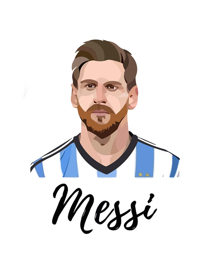 Lionel Messi Digital Art by Regan Lockman - Pixels