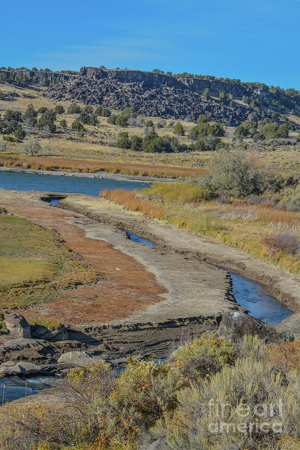 #8 Low Water Level Exposing The Rocky Shore Of The Snake River In Northern Idaho Photograph