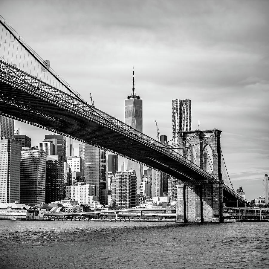 Lower Manhattan New York City Panorama #6 Photograph by Alex Grichenko
