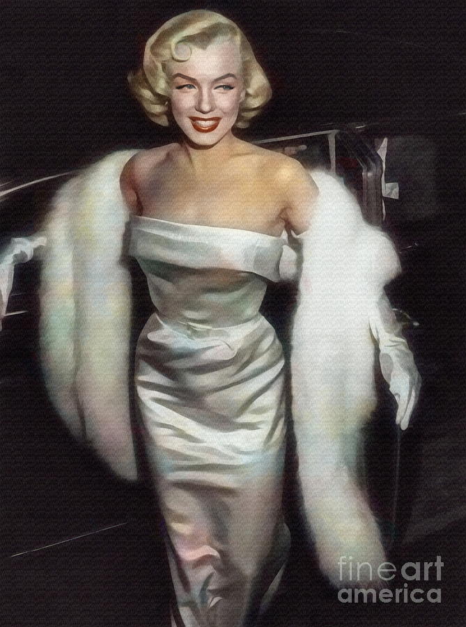 Marilyn Monroe #6 Digital Art by Jerzy Czyz