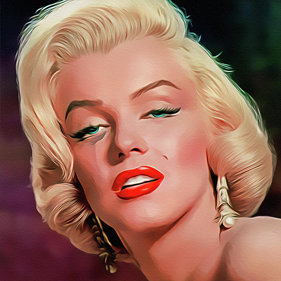 Marilyn Monroe Digital Art By Thomas Pikolin Fine Art America 1799