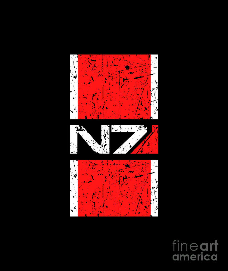 Mass Effect N7 Digital Art By Edmun Dowest Pixels   6 Mass Effect N7 Edmun Dowest 