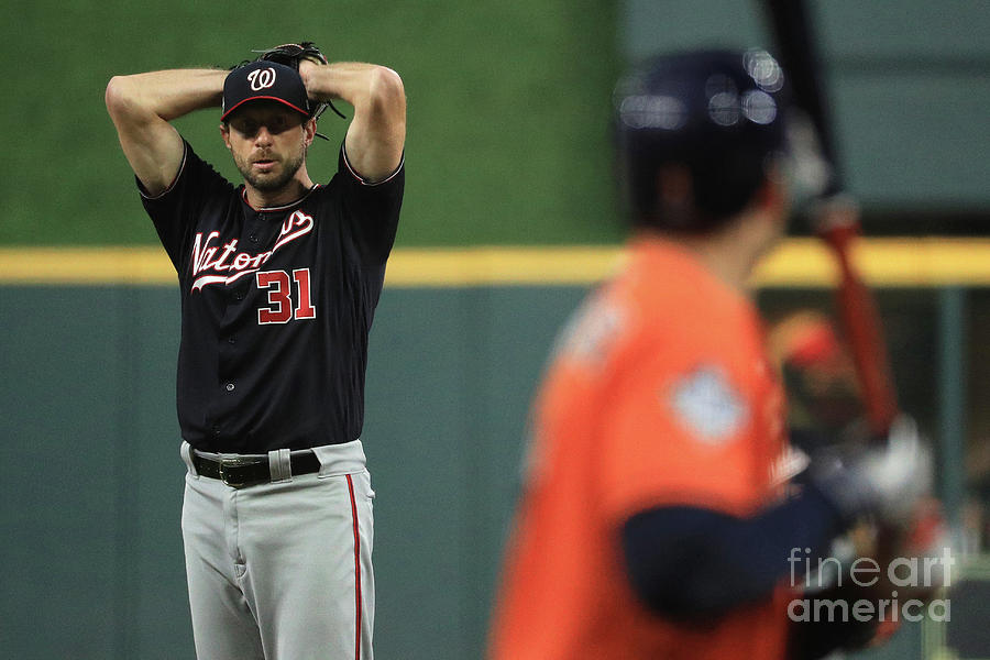Max Scherzer Photograph by Mike Ehrmann Max Scherzer Photograph by Mike Ehrmann