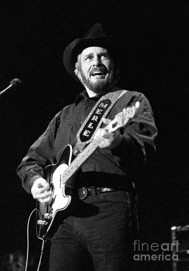 Merle Haggard Photograph by Concert Photos