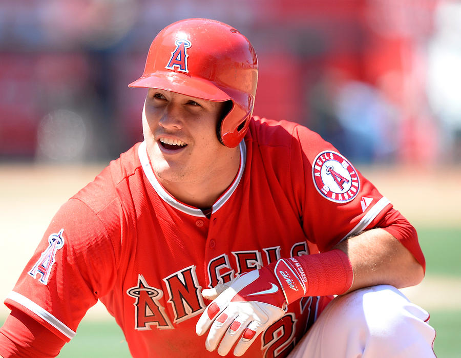 Mike Trout #6 Photograph by Harry How
