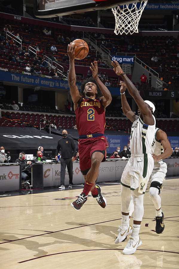 Milwaukee Bucks v Cleveland Cavaliers Photograph by David Liam Kyle Milwaukee Bucks v Cleveland Cavaliers Photograph by David Liam Kyle
