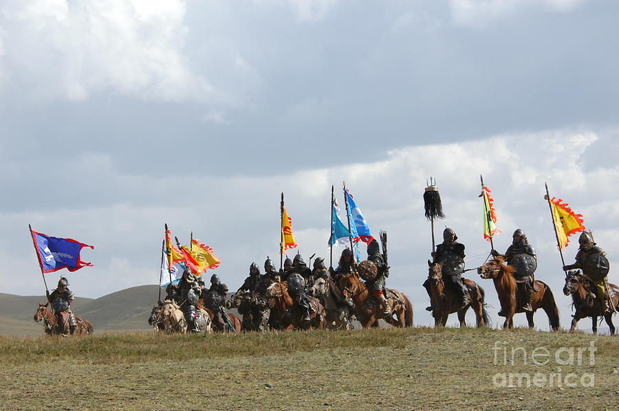 Mongol heros  #6 Photograph by Elbegzaya Lkhagvasuren