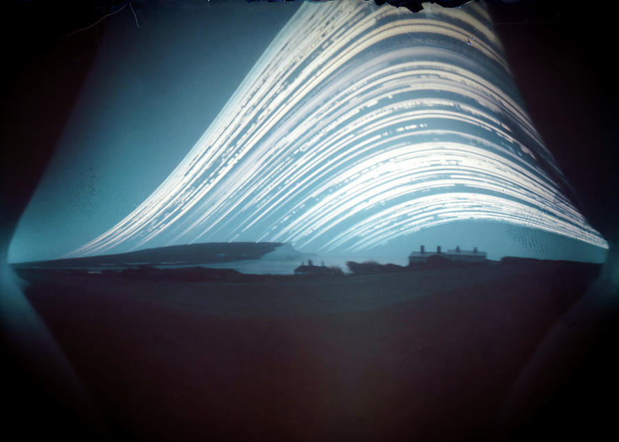 6 Month Exposure, Seven Sisters Photograph by Will Gudgeon