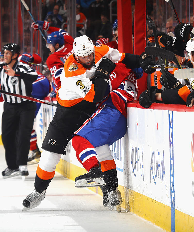 Montreal Canadiens v Philadelphia Flyers #6 Photograph by Bruce Bennett