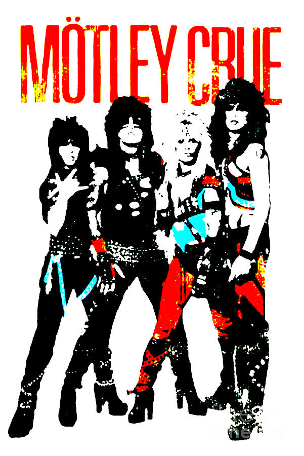 Motley Crue Band Digital Art by Danilo - Fine Art America