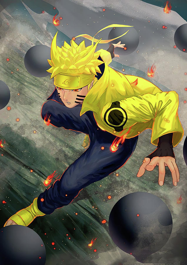 Naruto Six Paths Digital Art by Nguyen Hai - Pixels