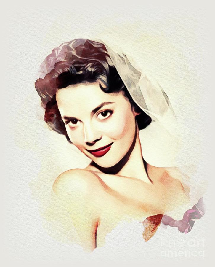 Natalie Wood, Movie Legend Painting by Esoterica Art Agency - Fine Art ...