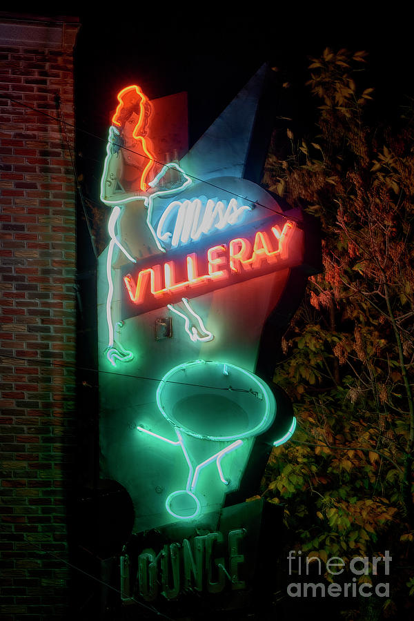Sign Photograph - Neons #6 by Pierre Roussel
