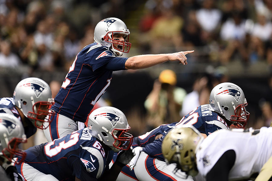 New England Patriots v New Orleans Saints #6 Photograph by Stacy Revere
