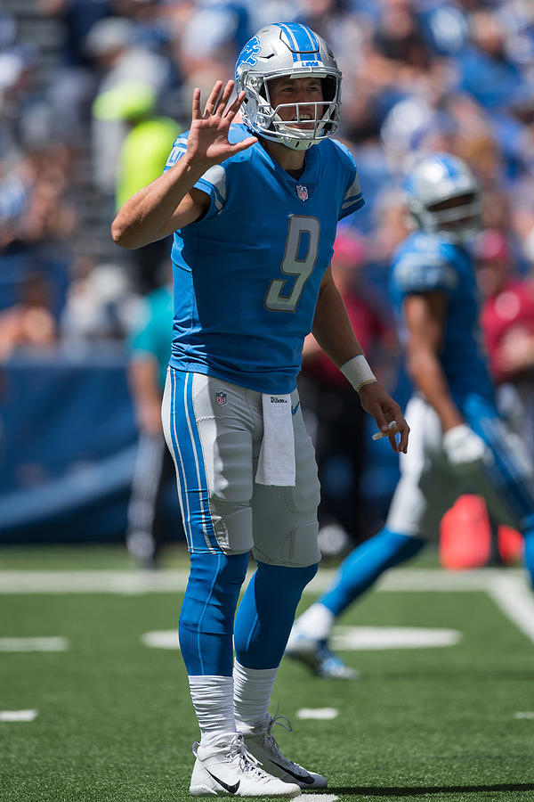 NFL: AUG 13 Preseason - Lions at Colts #6 Photograph by Icon Sportswire