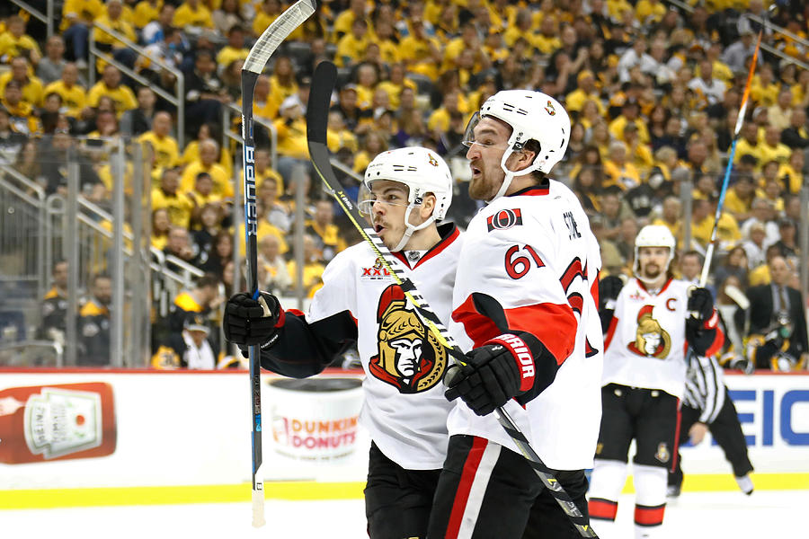 Ottawa Senators v Pittsburgh Penguins - Game One #6 Photograph by Gregory Shamus