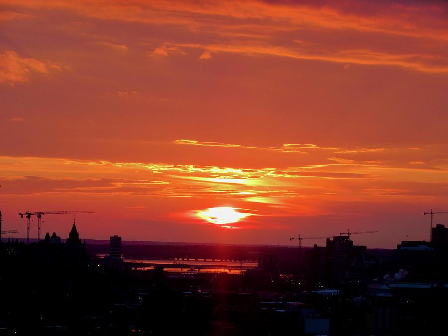 Ottawa Sunset #6 Photograph by Stephanie Moore