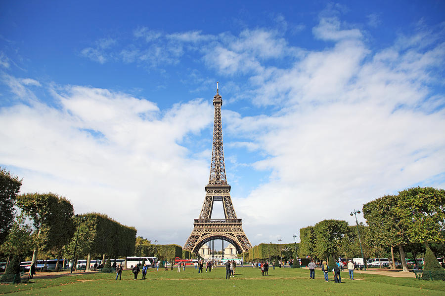 Paris, Eiffel Tower #6 Photograph by Hiroshi Higuchi