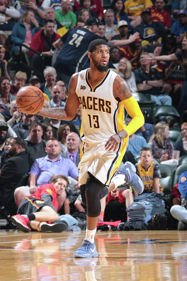 Paul George #6 Photograph by Ron Hoskins