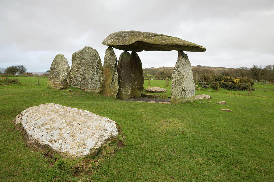 Pentre Ifan Neolithic Burial Chamber #6 Photograph by Ian Middleton