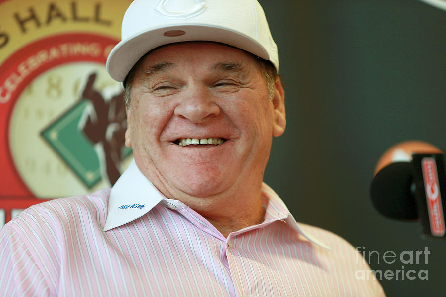 Pete Rose Photograph by Mark Lyons Pete Rose Photograph by Mark Lyons