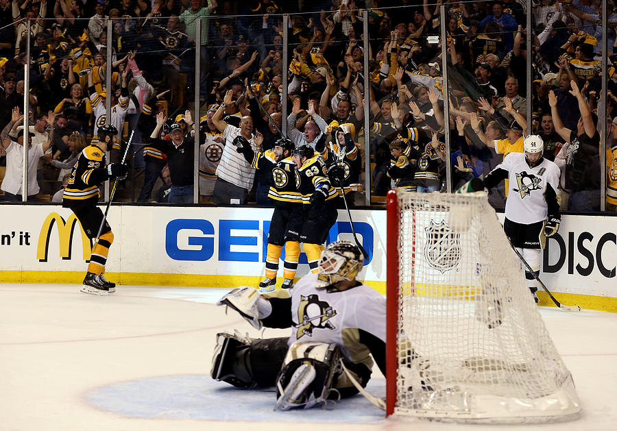 Pittsburgh Penguins v Boston Bruins - Game Three #6 Photograph by Bruce Bennett