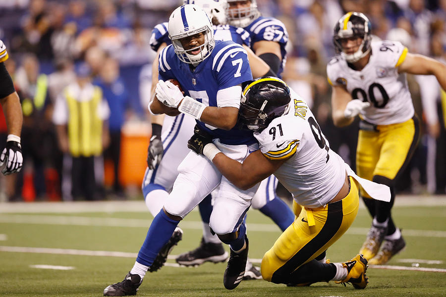 Pittsburgh Steelers v Indianapolis Colts #6 Photograph by Andy Lyons