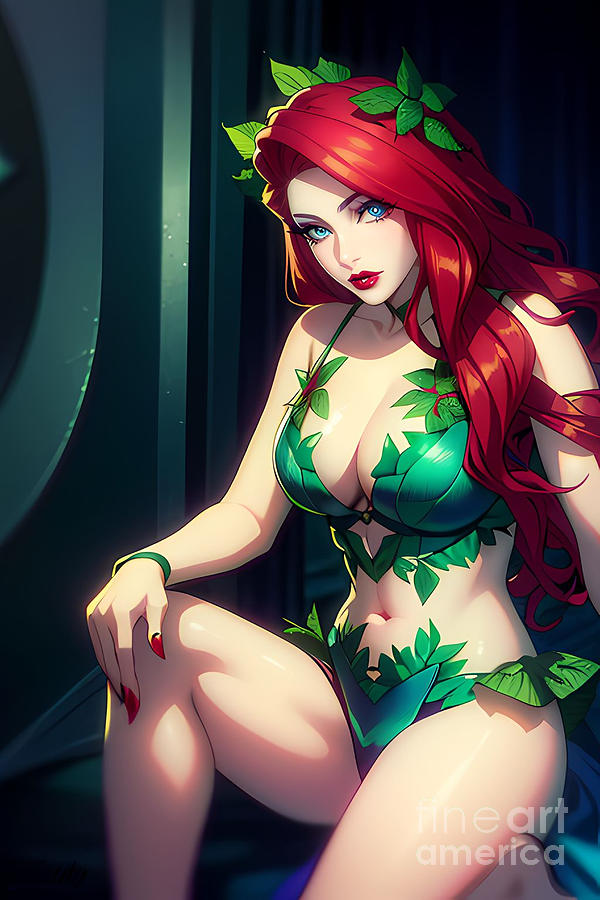 Poison Ivy #6 Digital Art by Bill Richards