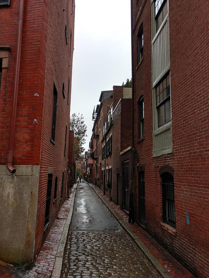Rainy Day In City Of Boston Massachusetts #6 Photograph by Alex Grichenko