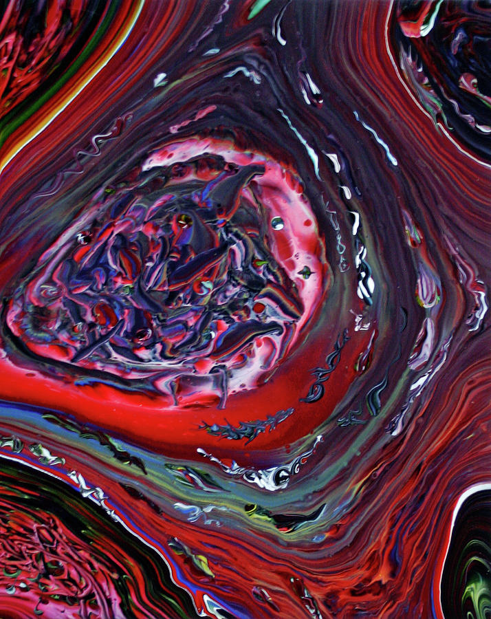 Interstellar Painting - Re-Birth RV2 by Diane Goble