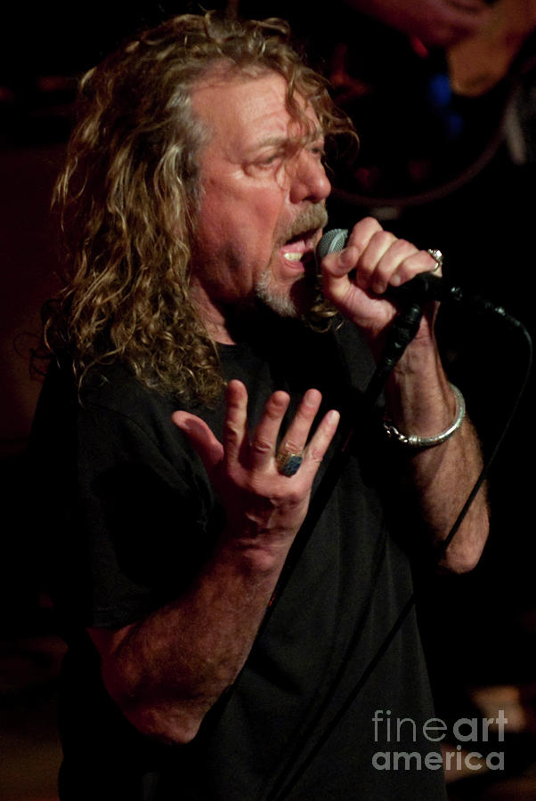 Robert Plant and the Band of Joy Photos #6 Photograph by David Oppenheimer