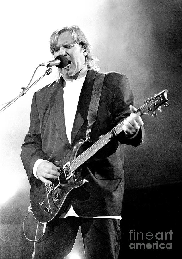 Guitarist Photograph - Rush - Alex Lifeson by Concert Photos