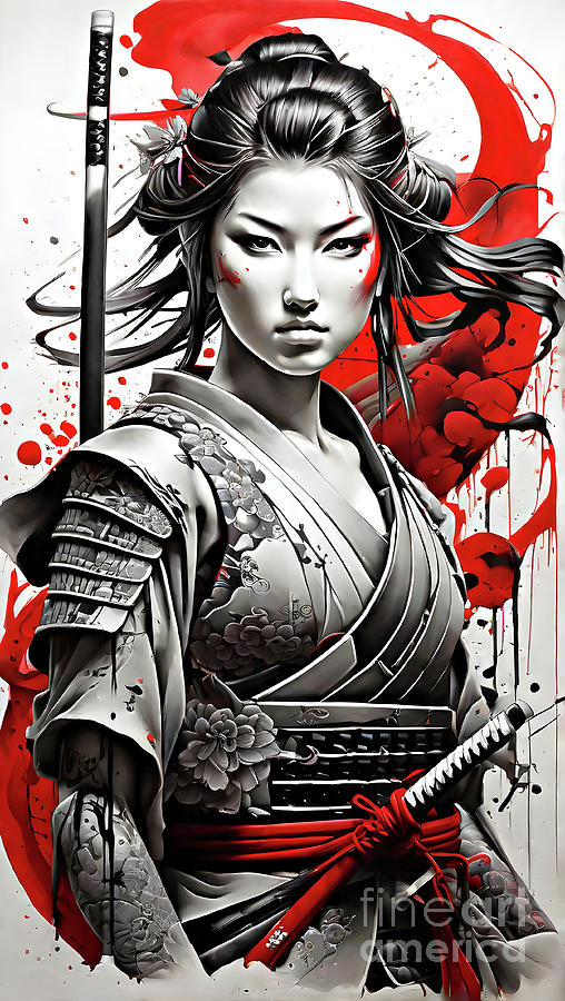 Samurai Warrior #6 Digital Art by Ken Biggs - Fine Art America