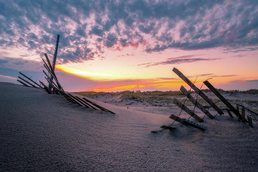 Sand Dune Sunset #6 Photograph by John Randazzo