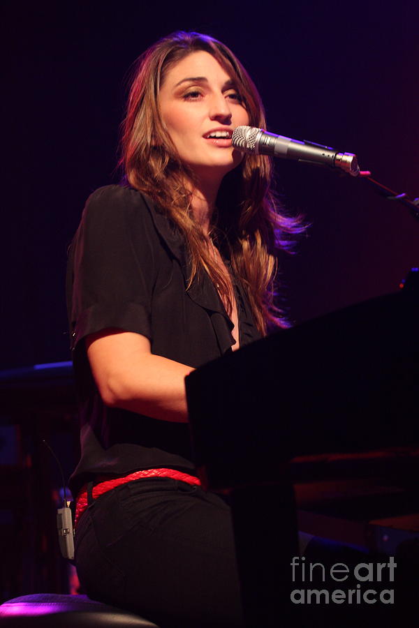 Sara Bareilles Photograph by Concert Photos Fine Art America