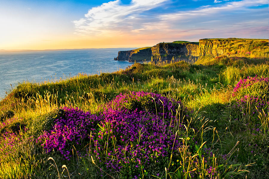 Scenic View Of Cliffs Of Moher, Liscannor, Ireland #6 Photograph by Mikroman6