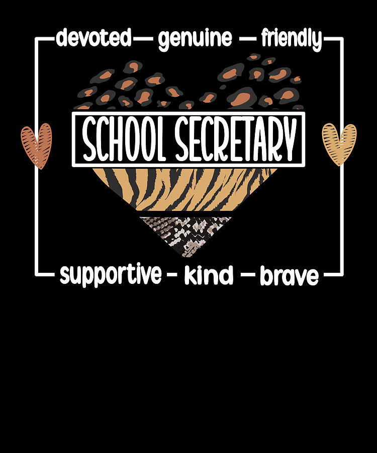 School Secretary Appreciation School Office Squad Digital Art by Madeby