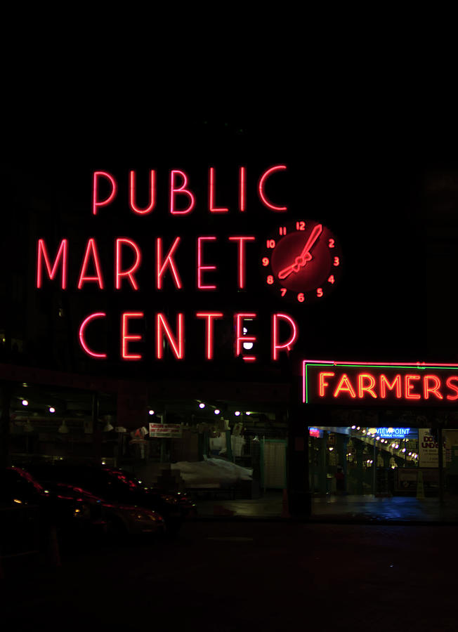 Seattle Public Market #6 Digital Art by Carol Ailles