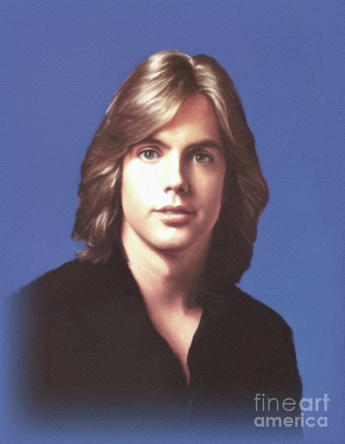 Shaun Cassidy Actor Singer Producer Painting By John Springfield Fine Art America