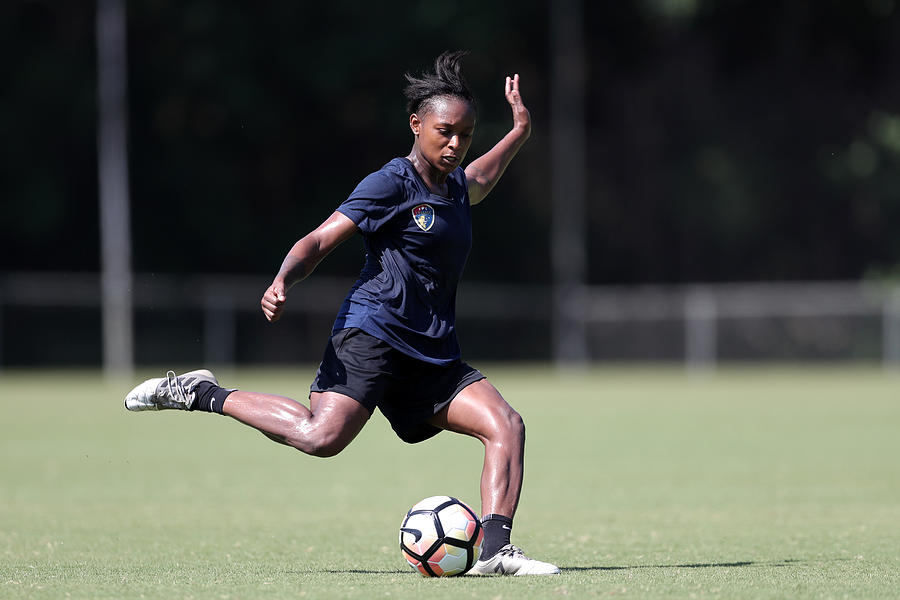 SOCCER: JUL 20 NWSL - North Carolina Courage Training #6 Photograph by Icon Sportswire
