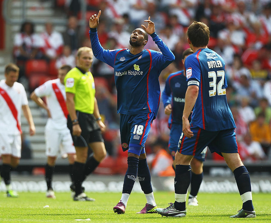 Southampton v Walsall - npower League One #6 Photograph by Matthew Lewis