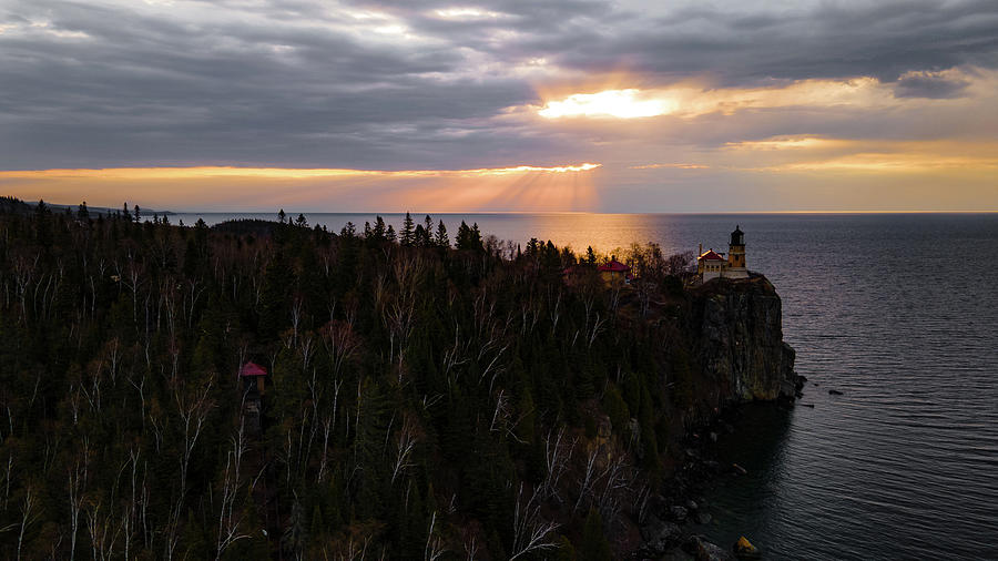 Split Rock Lighthouse in Minnesota along Lake Superior #6 Photograph by Eldon McGraw