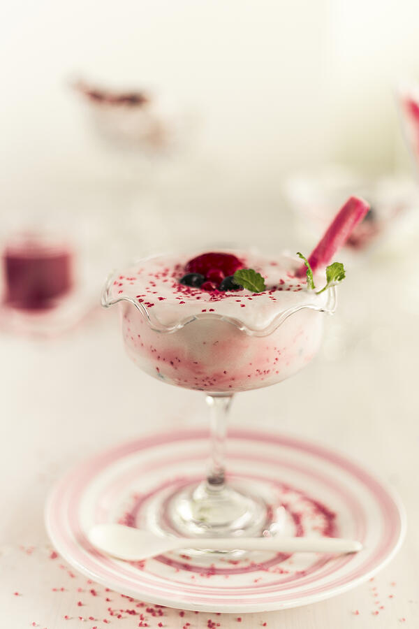 Sprinkles Berry Natural Ingredient Milkshake #6 Photograph by FEDelchot