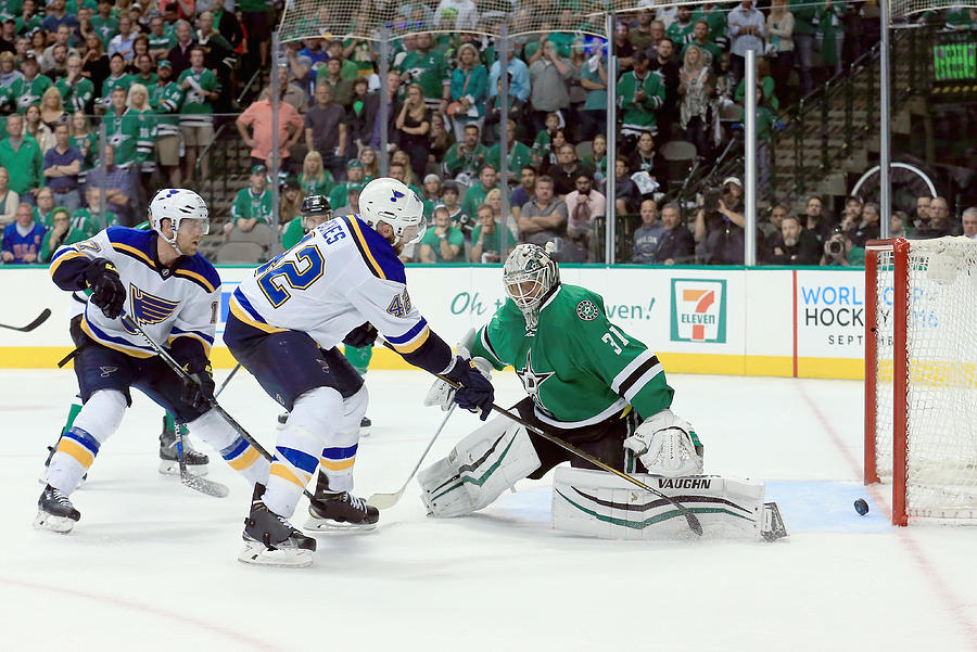 St Louis Blues v Dallas Stars - Game Two #6 Photograph by Tom Pennington
