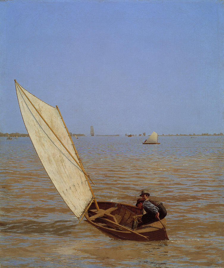 Thomas Eakins Painting - Starting Out After Rail  #6 by Thomas Eakins