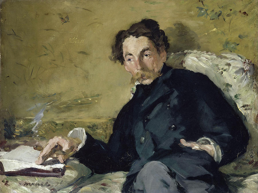 Edouard Manet Painting - Stephane Mallarme #6 by Edouard Manet